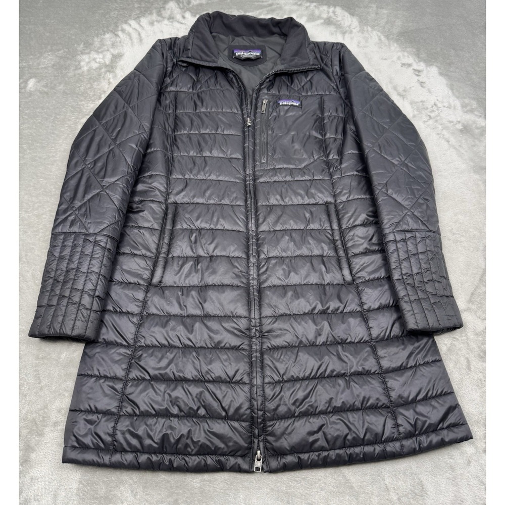 Patagonia Radalie Parka Womens Medium Black Insulated Jacket Winter Coat Outdoor